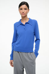 GEMMA CASHMERE SWEATER | SAPPHIRE