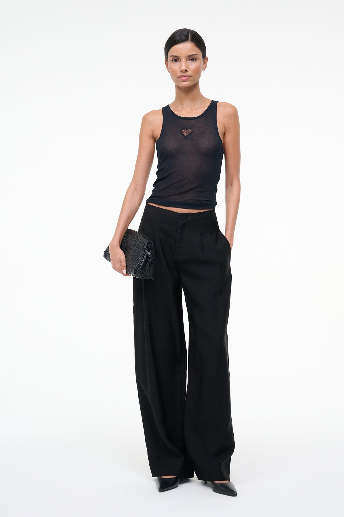 PIERRE PANT | BLACK