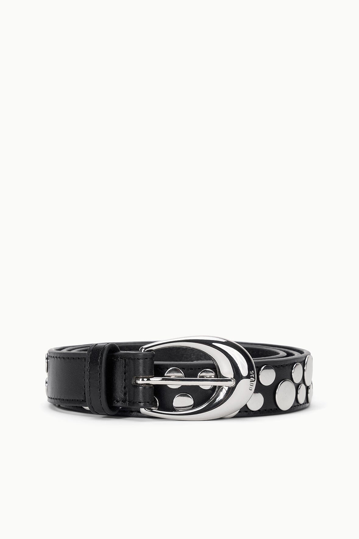 MOON BUCKLE BELT | RIVETS